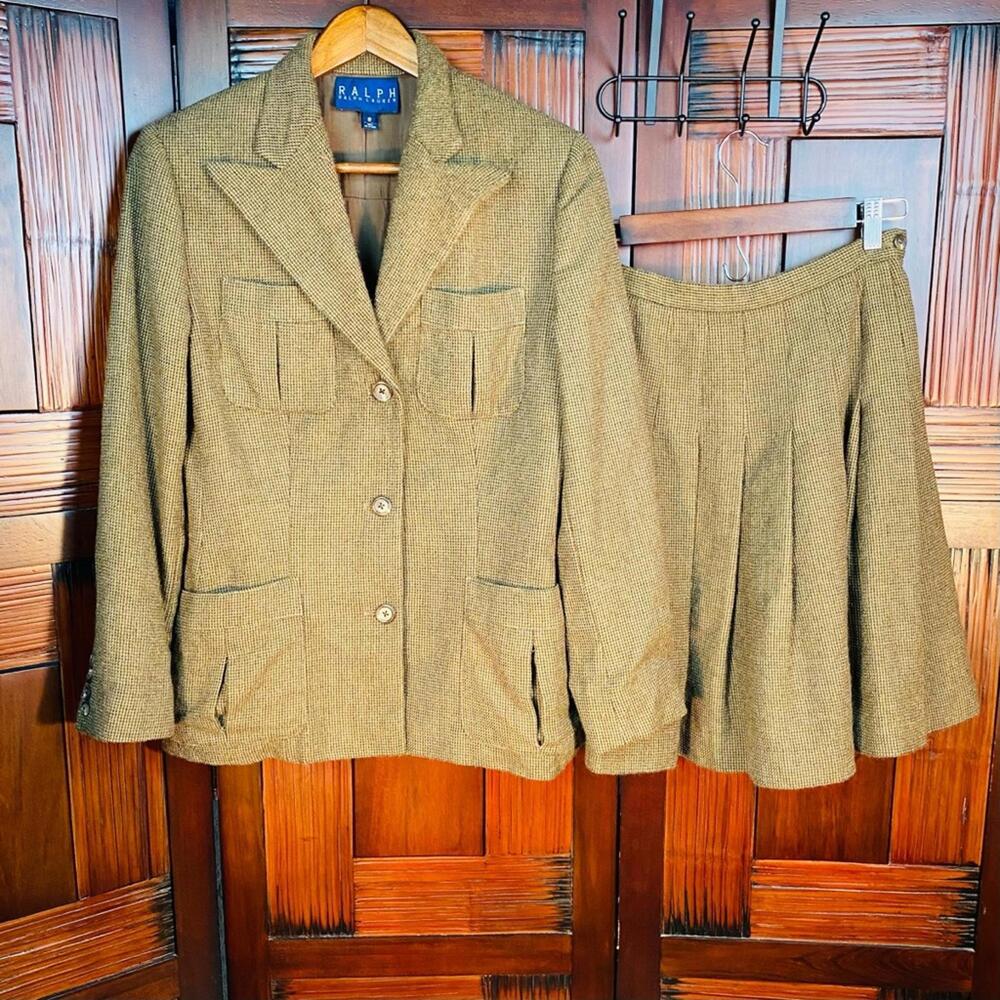 Vintage Ralph Lauren Blue Label Skirt Suit - Picture 4 of 11